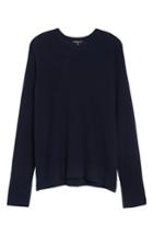 Men's James Perse Thermal Cashmere Sweater (xs) - Blue