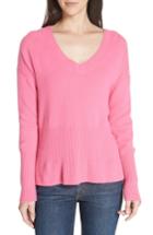 Women's Derek Lam 10 Crosby V-neck Cashmere Sweater - Pink