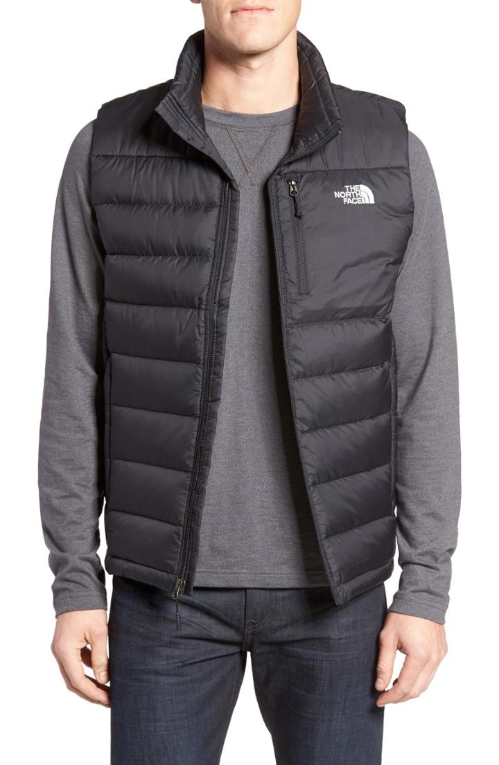 Men's The North Face Aconcagua Down Vest, Size - Black