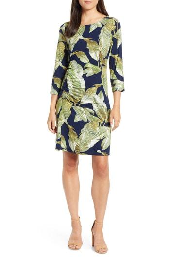Women's Tommy Bahama Fiesta Palms Shirred Dress - Blue