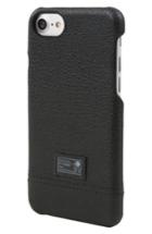 Hex Focus Leather Iphone 6/6s/7/8 Case - Black