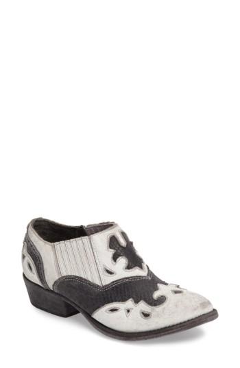 Women's Matisse Steely Western Bootie .5 M - White