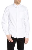 Men's Saturdays Nyc Crosby Oxford Shirt - White