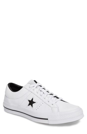 Men's Converse One Star Sneaker .5 M - White