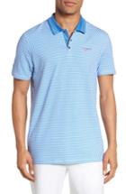 Men's Ted Baker London Sandpit Trim Fit Polo (s) - Blue