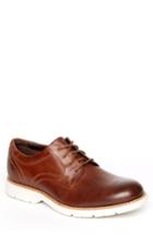 Men's Rockport Total Motion Fusion Plain Toe Derby .5 W - Brown