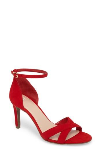 Women's Bp. Laila Cross Strap Sandal .5 M - Metallic