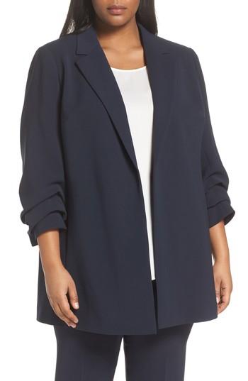 Women's Lafayette 148 New York Henrik -finesse Crepe Jacket