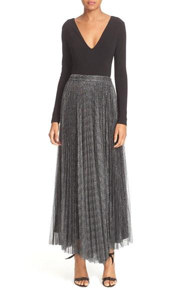 Women's Alice + Olivia Miley Deep V-neck Bodysuit