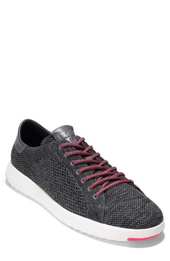 Men's Cole Haan Grandpr? Stitchlite Tennis Sneaker M - Black