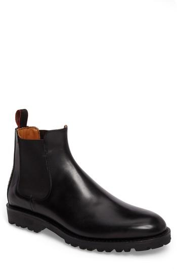 Men's Allen Edmonds Tate Chelsea Boot .5 D - Black