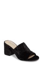 Women's Seychelles Commute Flared Heel Slide Sandal M - Black