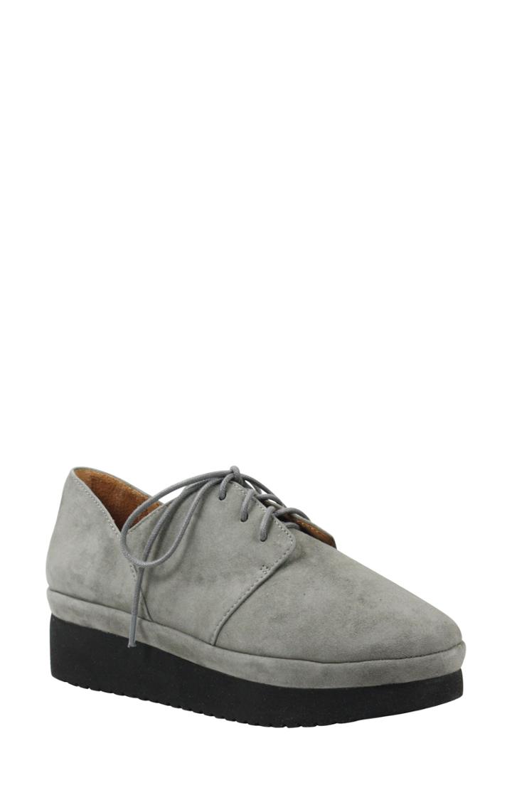 Women's L'amour Des Pieds Adolphus Derby M - Grey