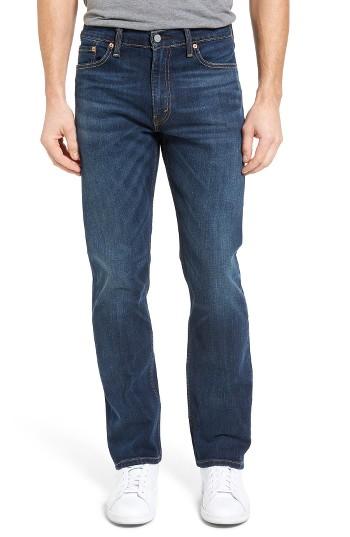 Men's Levi's 513(tm) Slim Straight Leg Jeans X 36 - Blue