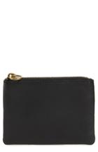 Madewell Small Victory Leather Pouch - Black
