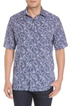 Men's Bugatchi Classic Fit Print Short Sleeve Sport Shirt