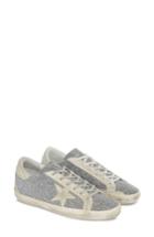 Women's Golden Goose Superstar Crystal Embellished Sneaker Us / 36eu - Metallic