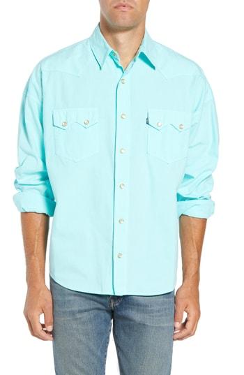 Men's Levi's Made & Crafted(tm) Regular Fit Western Shirt - Blue