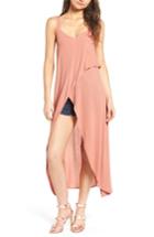 Women's Leith Walk Thru High/low Tank - Coral