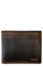 Men's Fossil Wade Leather Wallet -