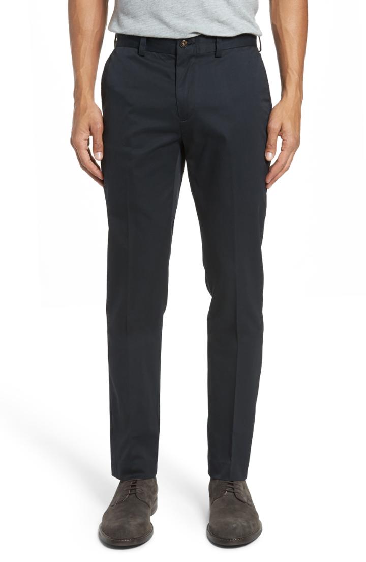 Men's Bills Khakis Slim Fit Chamois Cloth Pants X 30 - Black