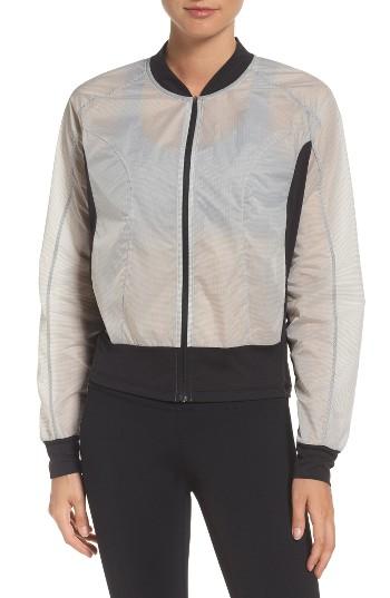 Women's Zella Bae Bomber Jacket - Black