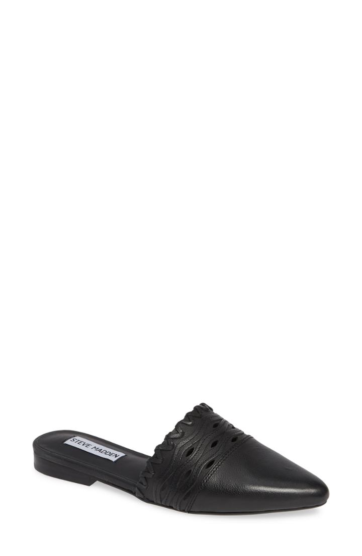 Women's Steve Madden Timmy Mule M - Black