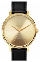 Women's Nixon 'the Kensington' Leather Strap Watch, 37mm