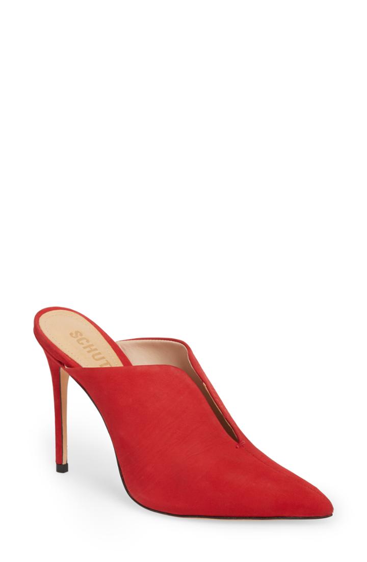 Women's Schutz Docia Mule M - Red