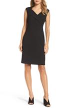 Women's Ellen Tracy Sheath Dress - Black