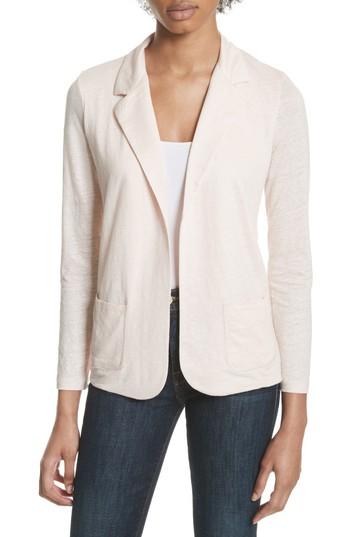 Women's Majestic Filatures Stretch Linen Blazer - Pink