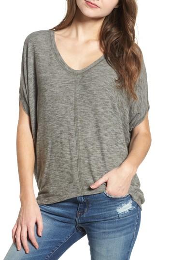 Women's Soprano Cocoon Top - Green