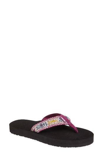 Women's Teva Mush Ii Flip Flop M - Purple