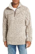 Men's True Grit Frosty Tipped Quarter Zip Pullover, Size - Brown
