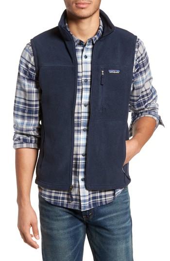 Men's Patagonia Classic Synchilla Fleece Vest - Grey