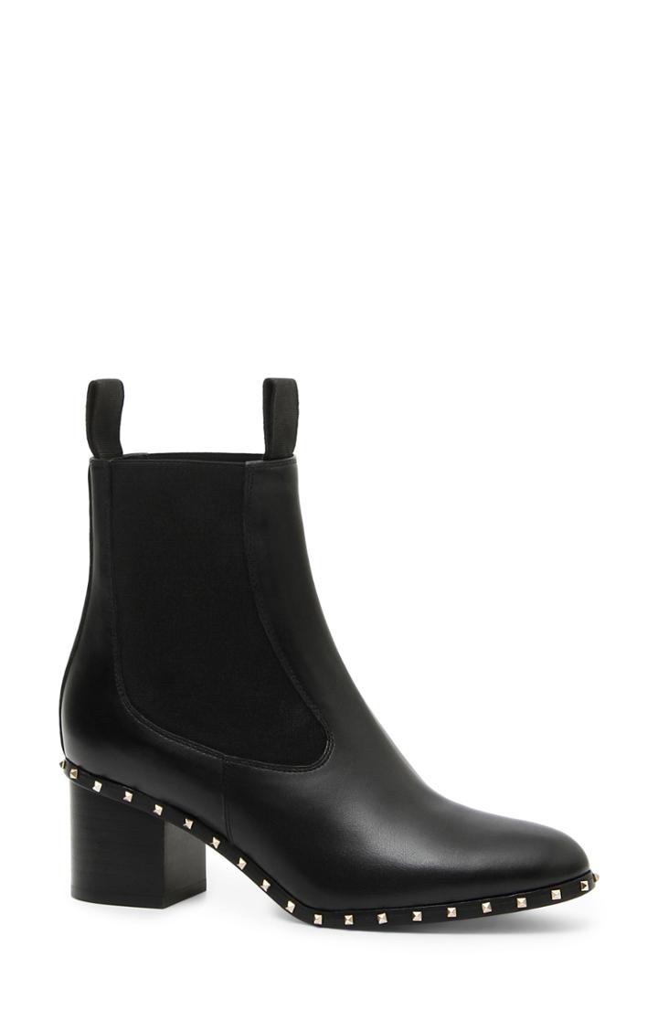 Women's Valentino Garavani Soul Rockstud Beatle Boot .5us / 35.5eu - Black
