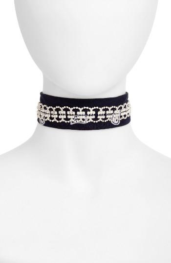 Women's Girly Crystal Bandana Choker