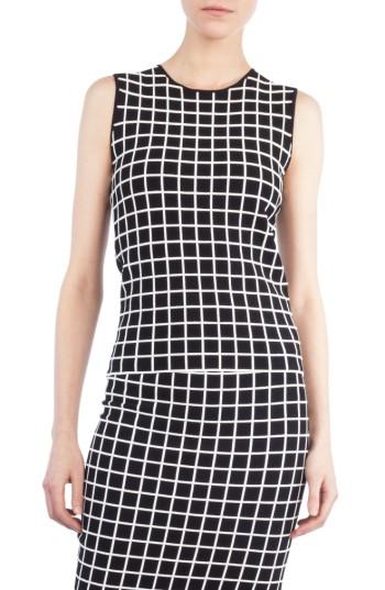 Women's Akris Punto Grid Knit Top - None