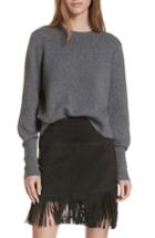 Women's Frame Puff Sleeve Sweater - Grey