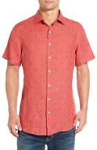 Men's Rodd & Gunn Chamberlins Island Linen Sport Shirt - Red