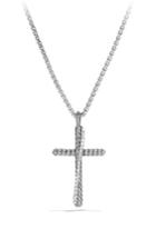 Women's David Yurman 'crossover' Cross Necklace