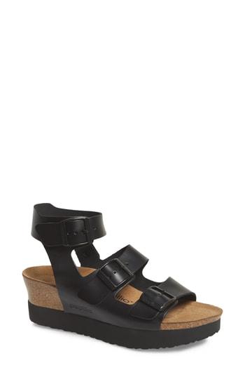 Women's Papillio By Birkenstock Linnea Platform Sandal -5.5us / 36eu B - Black