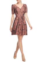 Women's Gal Meets Glam Collection Tinsley Metallic Tweed Fit & Flare Dress