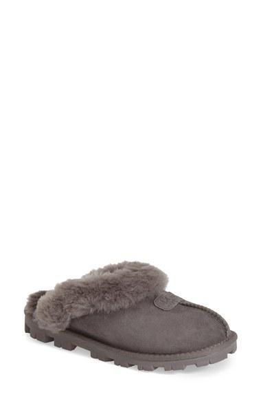 Women's Ugg Genuine Shearling Slipper M - Grey