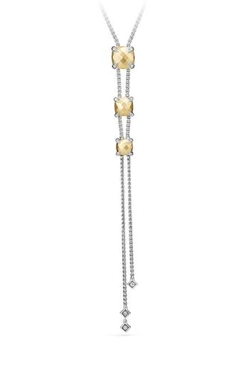 Women's David Yurman Chatelaine Y-necklace With Diamonds
