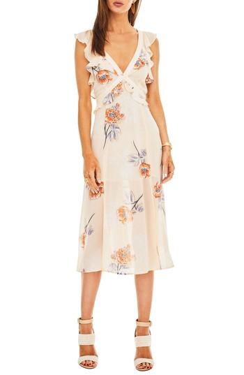 Women's Astr Milani Floral Dress - Pink