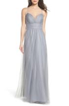 Women's Jenny Yoo Alanna Ohana Print Open Back Print Chiffon Gown