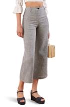 Women's Reformation Tahiti Linen Pants - Black