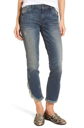 Women's Sts Blue Emma Fray Tulip Hem Skinny Jeans - Blue