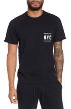 Men's Reigning Champ Cutoff Short Sleeve Sweatshirt - Black